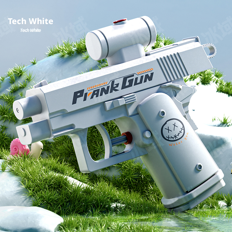 Double-sided Trick Water Gun-Cute Powder-ABS-1 - LJ Enterprise